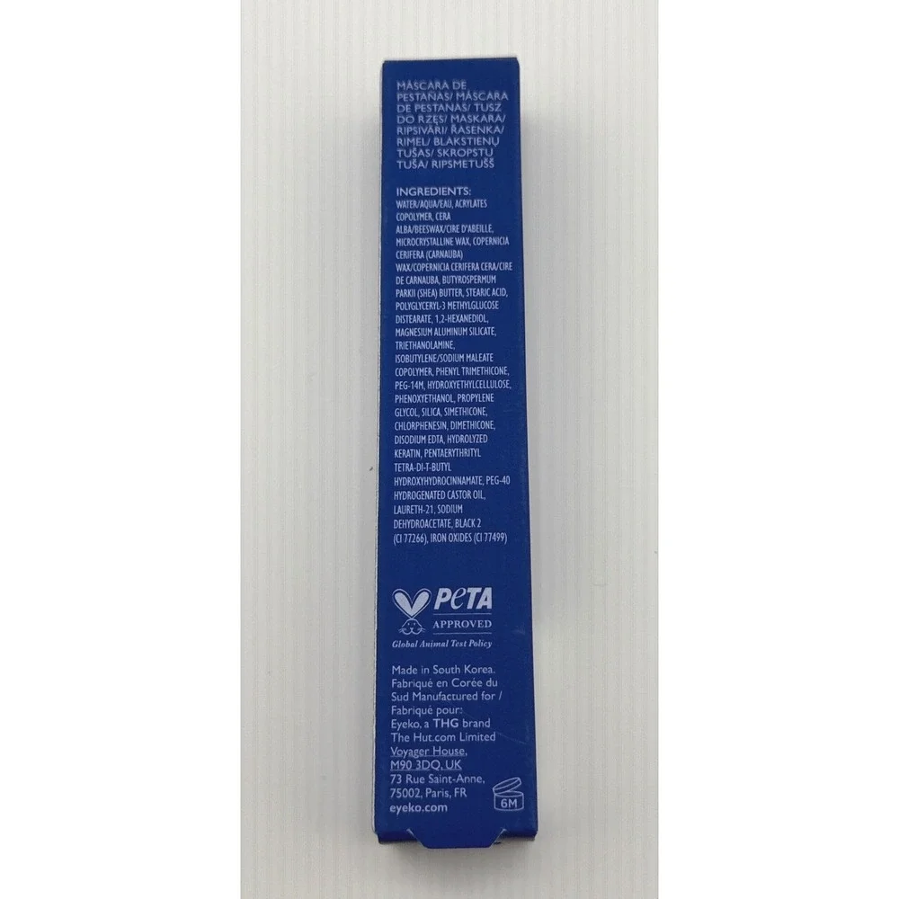 Eyeko London Black Magic Mascara Intense Colour Black Noir 8ml 0.27‎ fl oz NEW